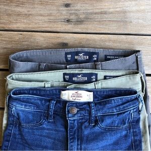 Bundle of (3) Hollister High Rise Jean Legging 00